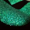 Holo Green Glitter htv