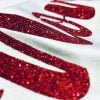 red glitter HTV