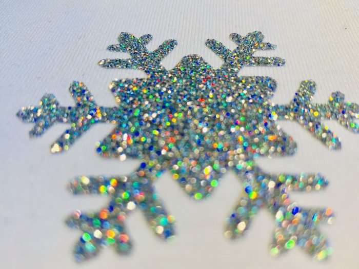 Holo Silver Glitter htv