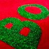 Green glitter heat transfer vinyl