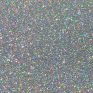 HTV Glitter Silver Holographic A78