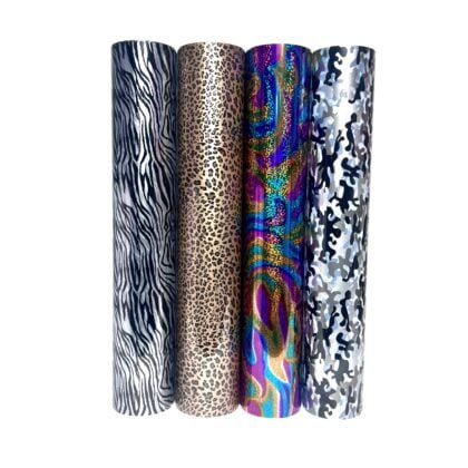 pattern zebra Leo Military heat transfer vinyl for garment t-shirt decoration