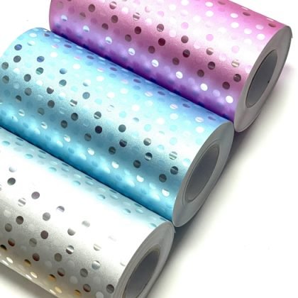 SAV Shimmer Dots self adhesive vinyl
