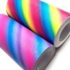 Diagonal rainbow sparkle vinyl self adhesive vinyl