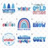 Christmas5-1 Winter Cold christmas DTF heat transfer print iron on