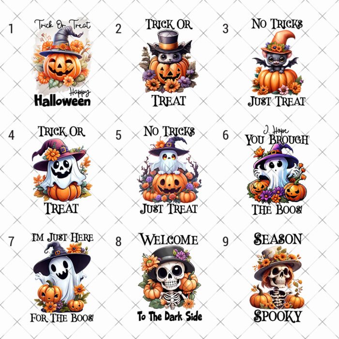 hallo2-1 Spooky Halloween DTF Print heat transfer iron on