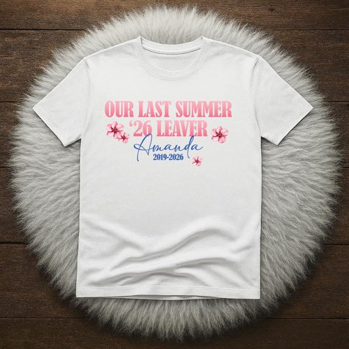 leaver dtf 4-w School leavers DTF Iron on transfer for shirt