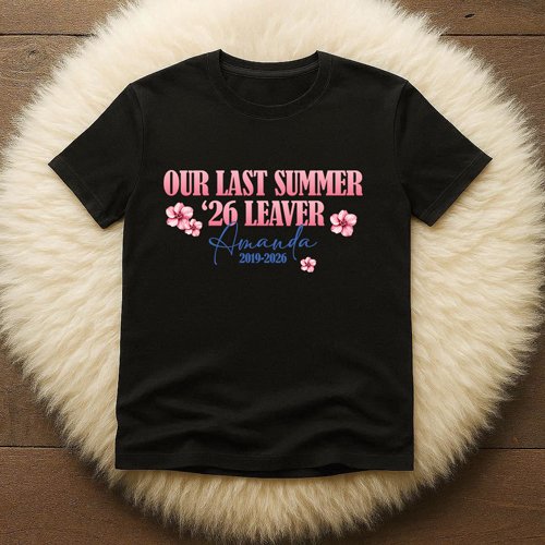 leaver iron on 4b School leavers DTF Iron on transfer for shirt